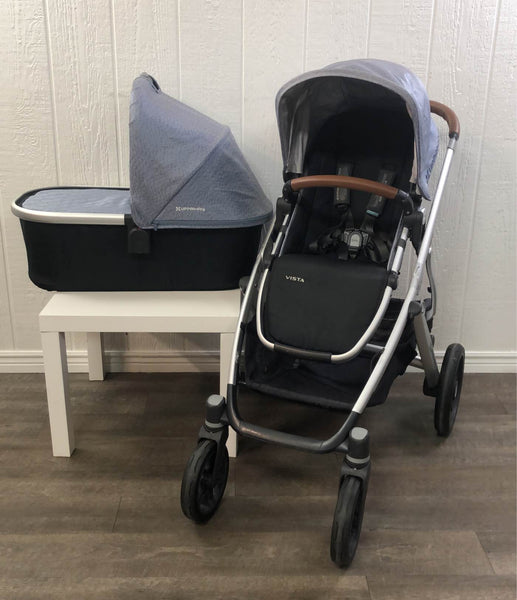 Difference between uppababy vista 2017 deals and 2018