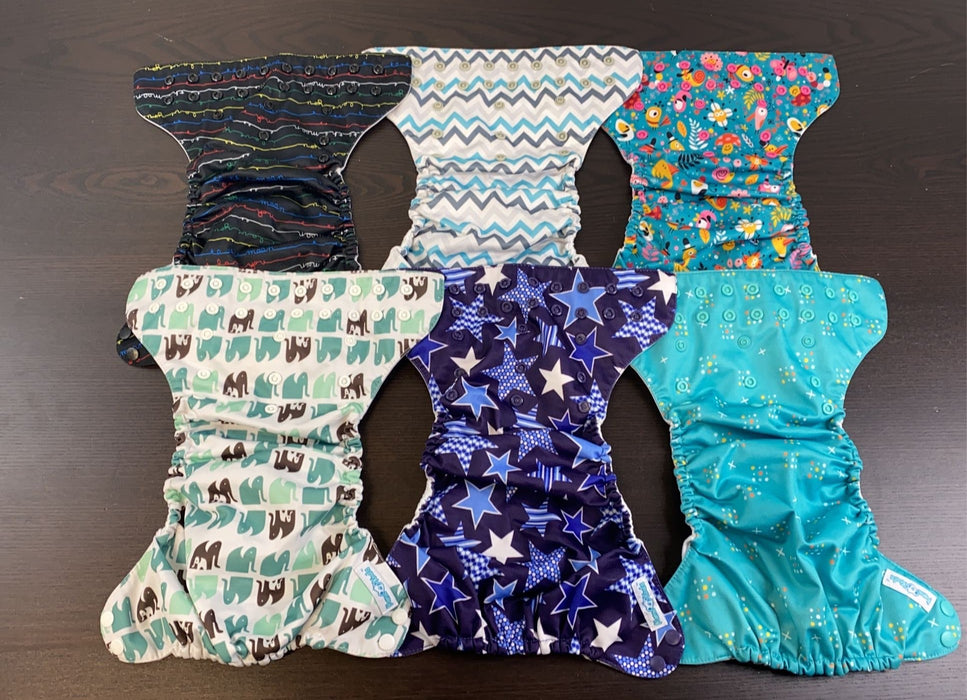 Shop BUNDLE Mama Koala Cloth Pocket Diapers With Inserts at GoodBuy Gear
