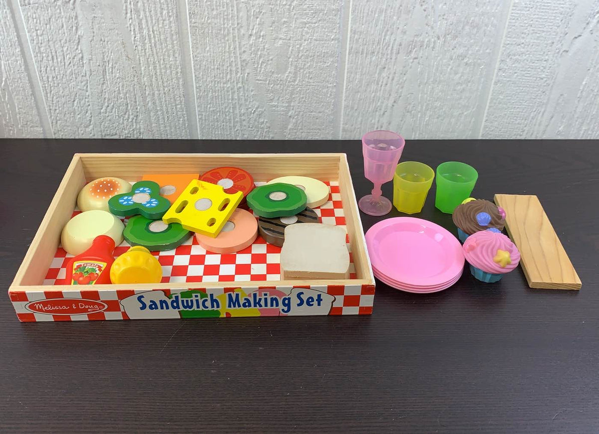 Melissa & Doug Wooden Sandwich Making Set — GoodBuy Gear