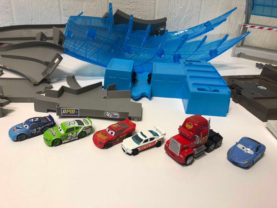 secondhand Disney’s Pixar Cars 3 Ultimate Florida Speedway Track Set