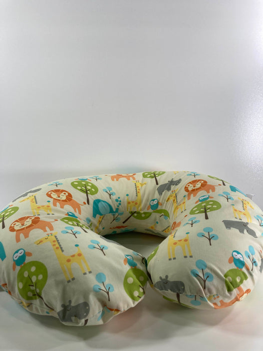 secondhand Boppy Nursing Pillow, Peaceful Jungle