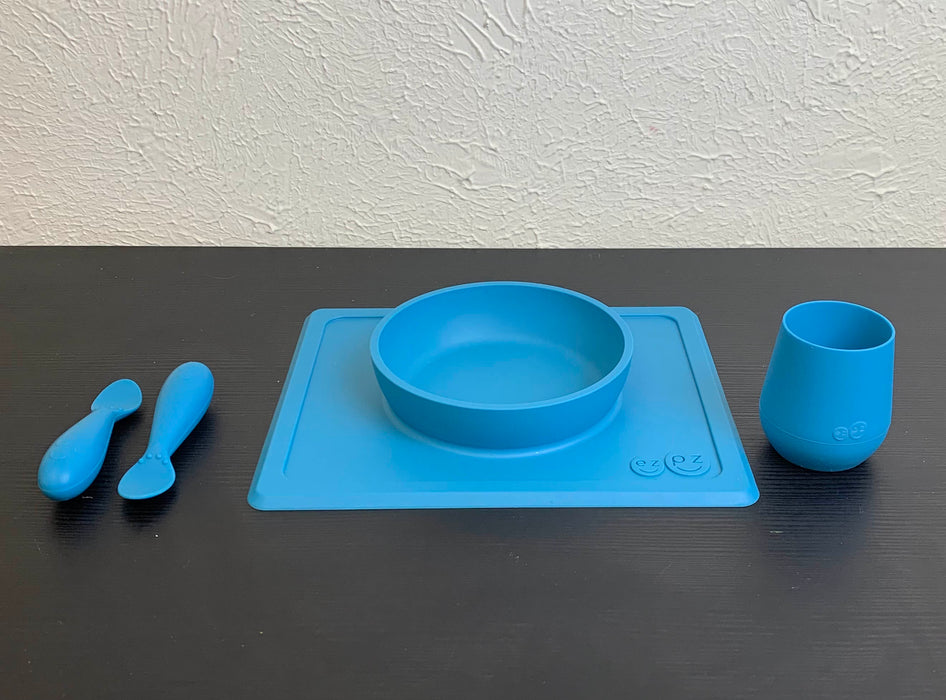 Shop ezpz First Foods Set, Blue at GoodBuy Gear