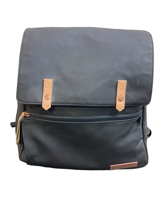 Shop Petunia Pickle Bottom Meta Backpack, Black Matte Canvas at GoodBuy Gear
