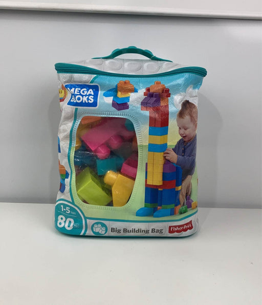 used Fisher Price Mega Blocks Endless Building Bag 100 Pieces