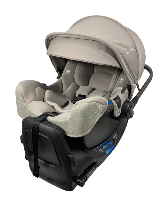 used Nuna PIPA rx Infant Car Seat with RELX Base, Hazelwood, 2023