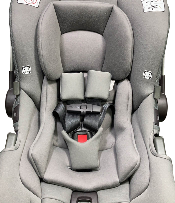 Nuna PIPA rx Infant Car Seat with RELX Base, 2022, Granite