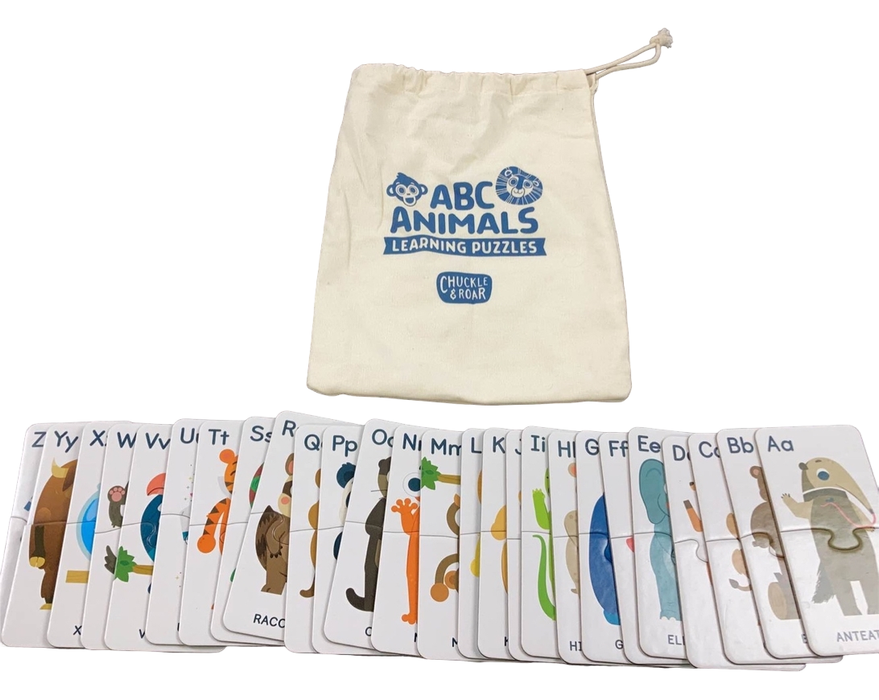 used Chuckle And Roar ABC Animals Learning Puzzles