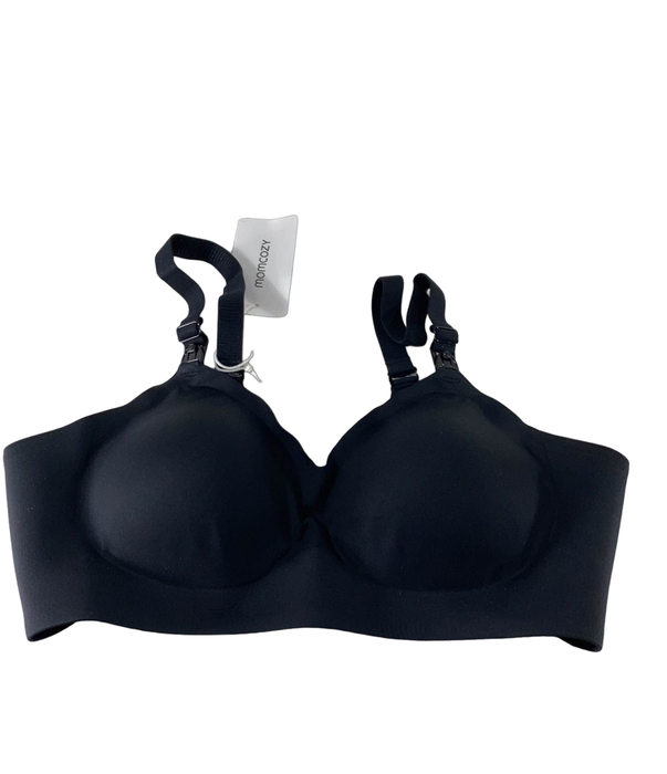 Shop Momcozy SMOOTH Ultra Soft Omni Maternity Nursing Bra, Black, Large at GoodBuy Gear