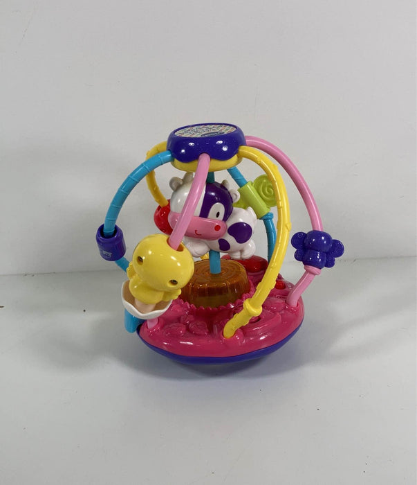 used VTech Lil Critters Shake And Wobble Busy Ball, - pink