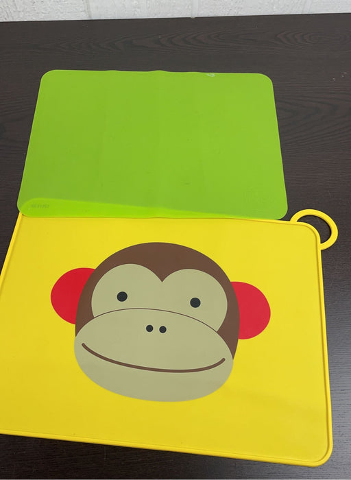 used Skip Hop Fold & Go Silicone Kids Placemat