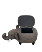 secondhand Critter Sitter Storage Ottoman, Elephant