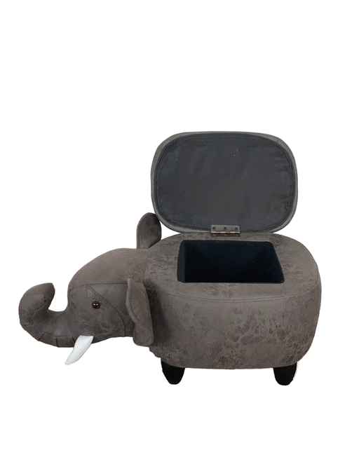 secondhand Critter Sitter Storage Ottoman, Elephant