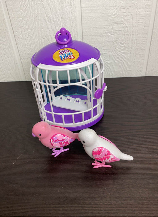 used Little Live Pets Tweet Talking Birds Playset