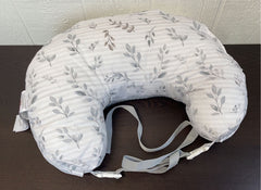 Shop Boppy Best Latch Breastfeeding Pillow, Grey Leaf Stripe at GoodBuy Gear