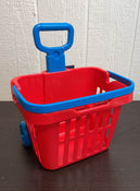 used Melissa & Doug Fill And Roll Grocery Basket Set
