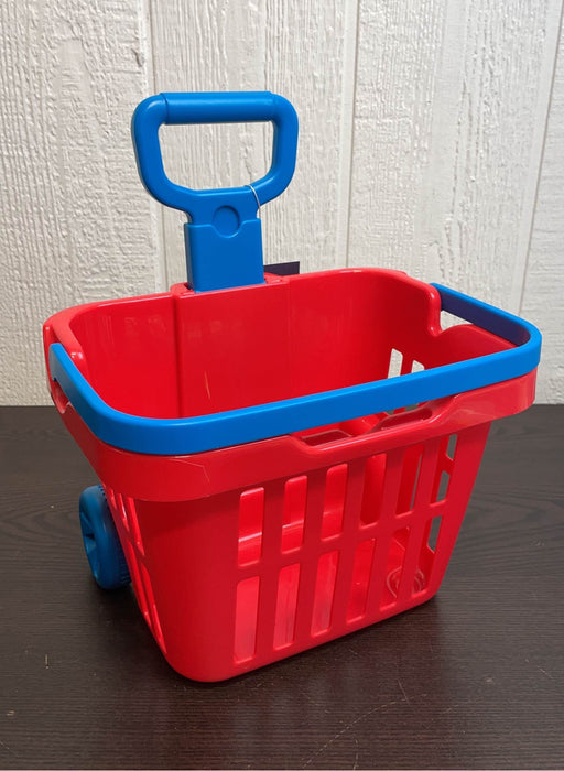 used Melissa & Doug Fill And Roll Grocery Basket Set