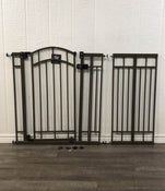 used HomeSafe By Summer Infant Wood and Metal Pressure Mounted Gate
