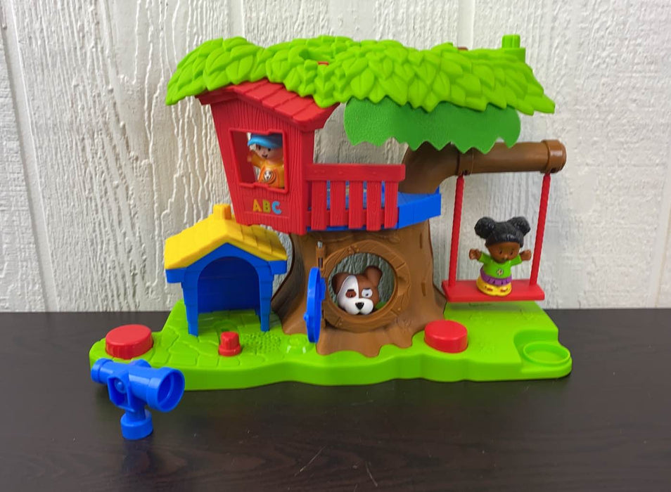 secondhand Fisher Price Swing N Share Treehouse