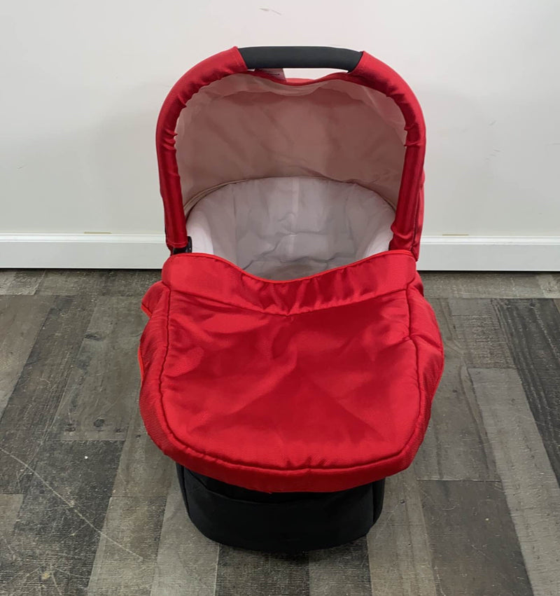 Contours Element Stroller Bassinet & Removable Carrycot, Red