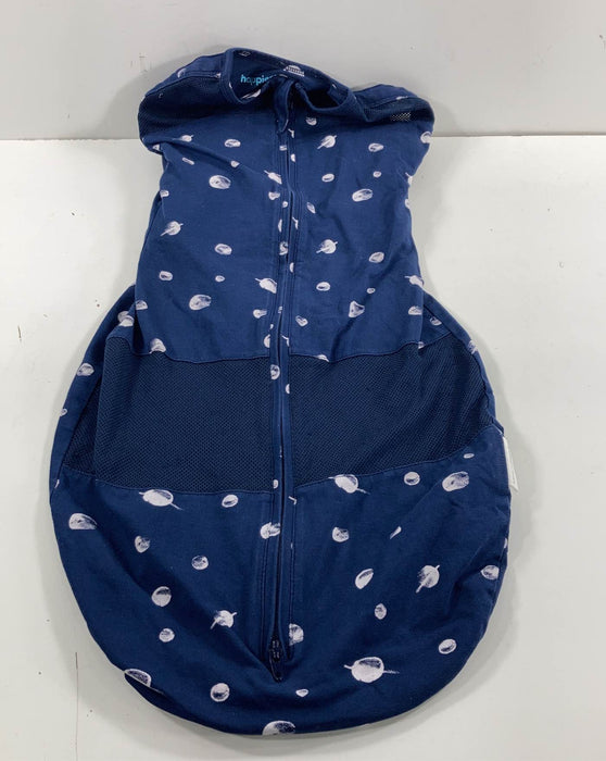 secondhand Happiest Baby SNOO Sack, Large (18-25 lbs), Midnight Navy Planets