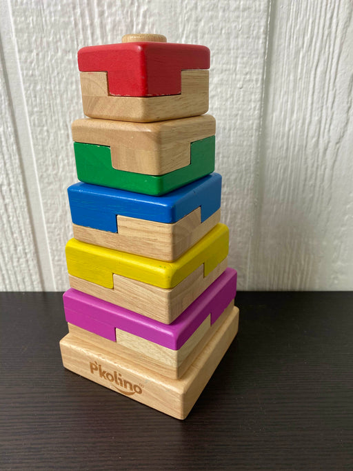 used P’kolino Puzzle Stacker