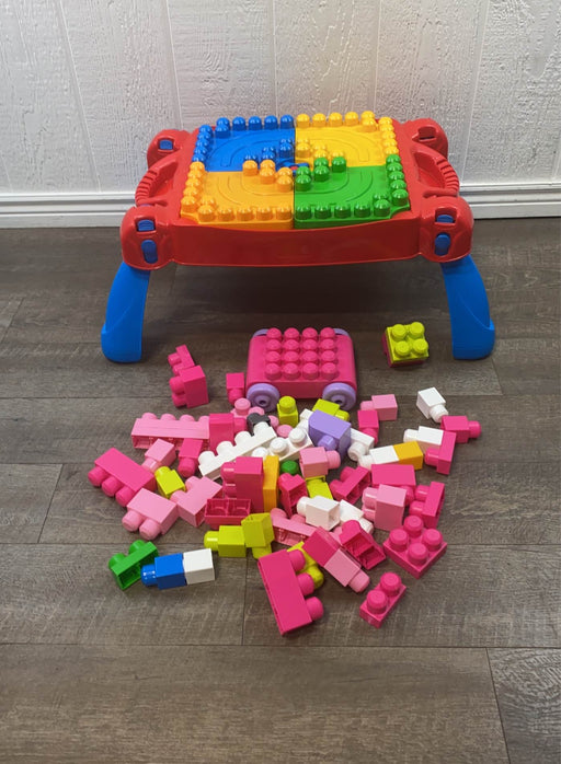 used Mega Bloks Build ‘N Learn Table