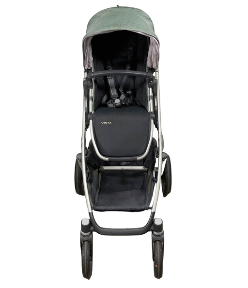 secondhand UPPAbaby VISTA Stroller, Emmett (Green Melange), 2019