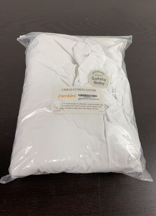 used Jambini Crib Mattress Cover