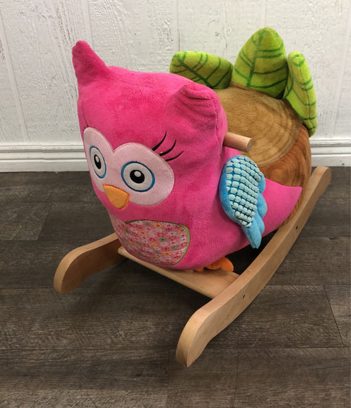 used Owlivia Pink Owl Rocker