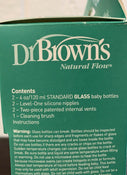Shop Dr. Brown's Options+ Anti Colic Wide Neck Glass Bottles 2-Pack at GoodBuy Gear
