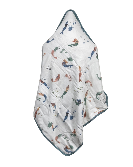 Shop Little Unicorn Toddler Hooded Towel, Mermaids at GoodBuy Gear