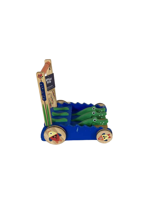 secondhand Melissa & Doug Chomp and Clack Alligator Push Toy