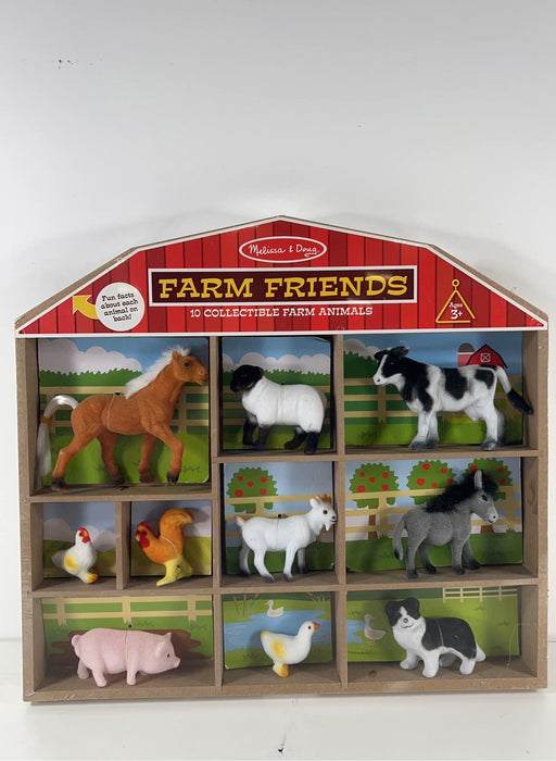 used Melissa & Doug Farm Friends Toy Animal Figures