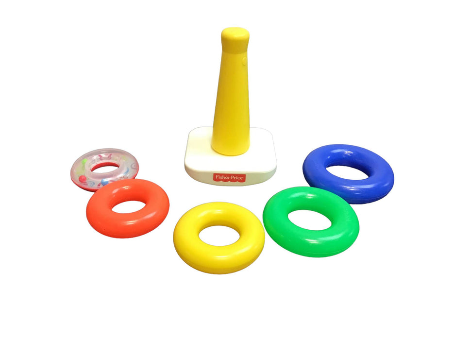 secondhand Fisher Price Rock-a-Stack Stacking Rings