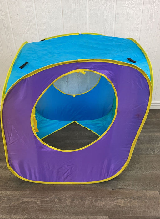 used Hide N Side 5 Piece Ball Pit Tent With Tunnels