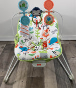 used Fisher Price Baby Bouncer, Forest Fun