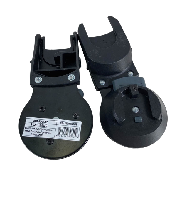 secondhand Bumbleride Car Seat Adapter for Indie and Speed - Nuna / Maxi-Cosi / Cybex / Clek