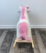 secondhand Plush Unicorn Rocker
