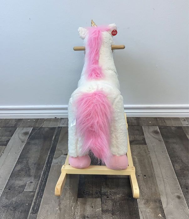 secondhand Plush Unicorn Rocker