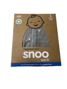 used Happiest Baby SNOO Sack, Large (18-25 lbs), Graphite Stars