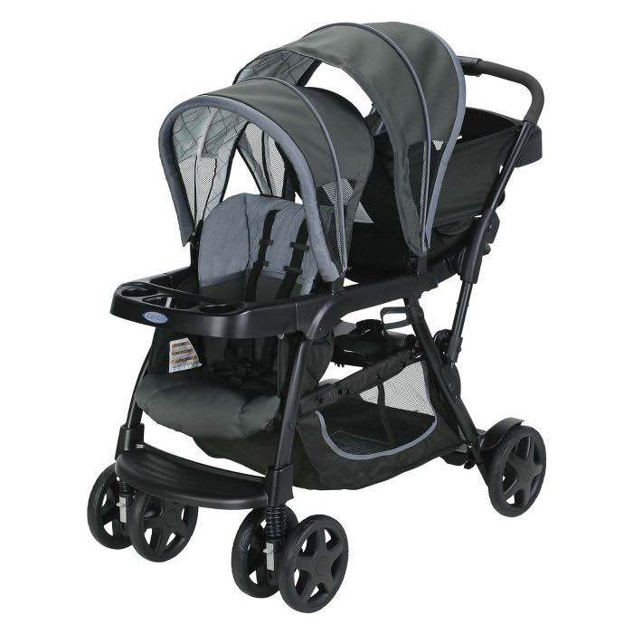 GRACO ROOMFOR2 ベビーカー Graco RoomFor2 Click Connect Stand and Ride Double Stroller