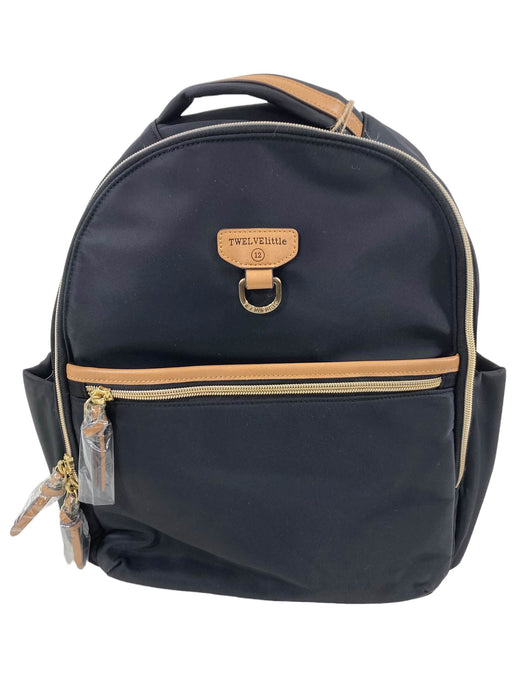 Shop Twelvelittle Midi-Go Diaper Bag Backpack, Black Tan at GoodBuy Gear