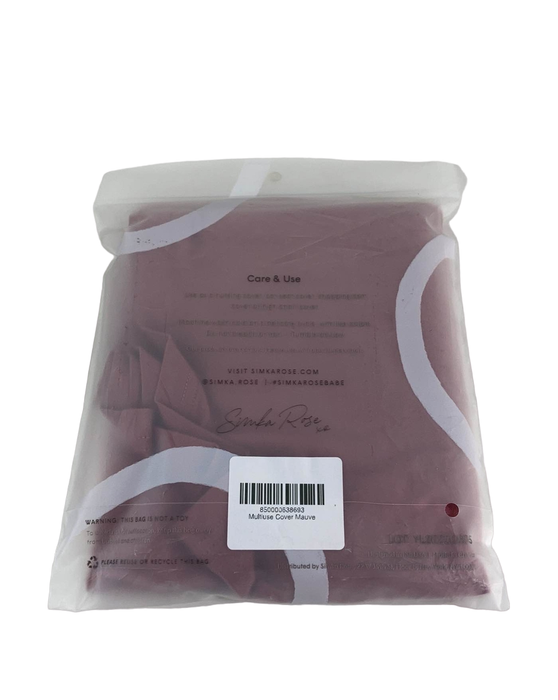 Shop Simka Rose Car Seat Canopy Nursing Cover, Mauve at GoodBuy Gear