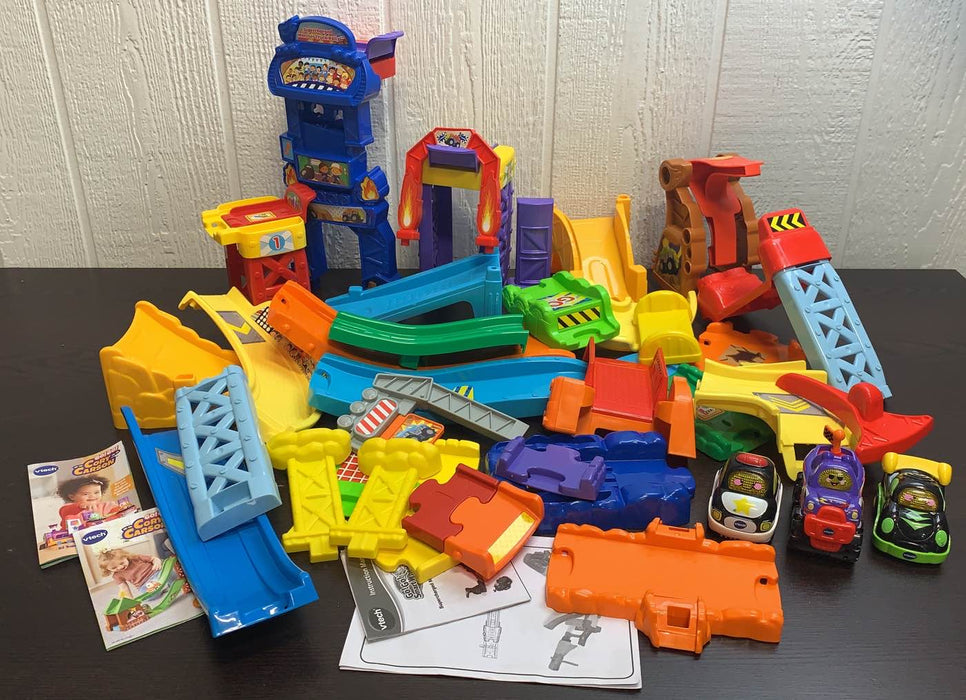 used VTech Go! Go! Smart Wheels Press And Race Monster Truck Rally