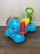 used Fisher Price 3-in-1 Bounce, Stride, and Ride Elephant