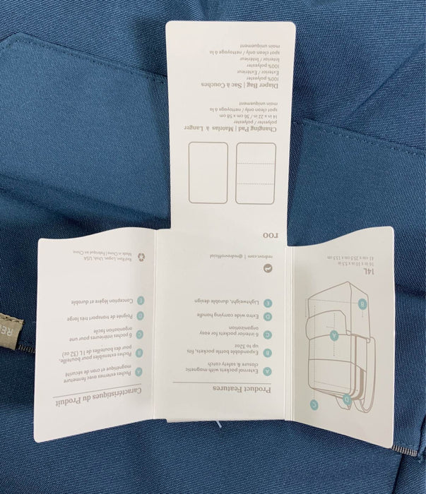 used Red Rovr Roo Backpack Diaper Bag