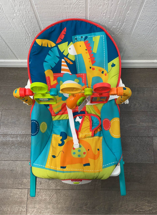 secondhand Fisher Price Deluxe Infant To Toddler Rocker