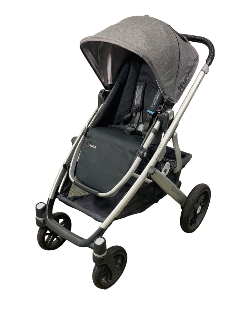 UPPAbaby VISTA Stroller, Jordan (Grey Melange), 2019
