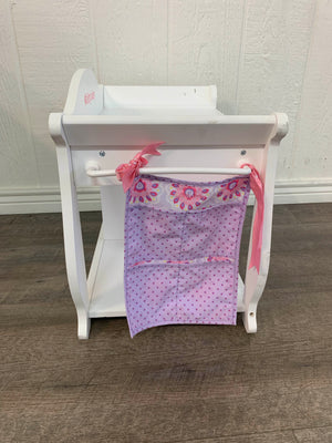 american girl doll changing table