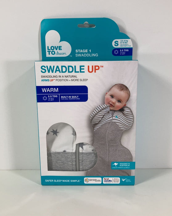 used Love To Dream Swaddle Up Transition Sleep Sack, Warm, Small